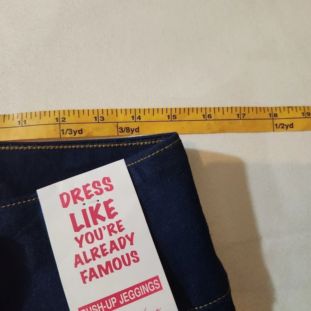 Tailor Vintage Women's Dark Blue Push Up Jeggings Size‎ 13